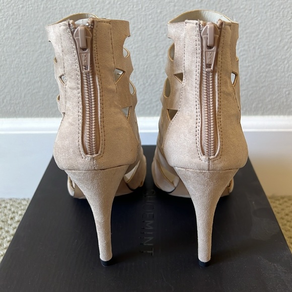 Open Toe Caged Heels - Picture 3 of 7